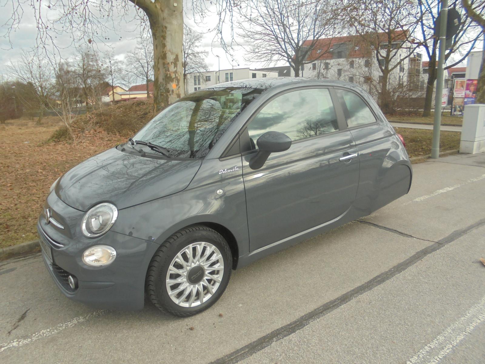 Fiat 500"Ellenator"freie Fahrt ab 16 Jahren top-Farbe