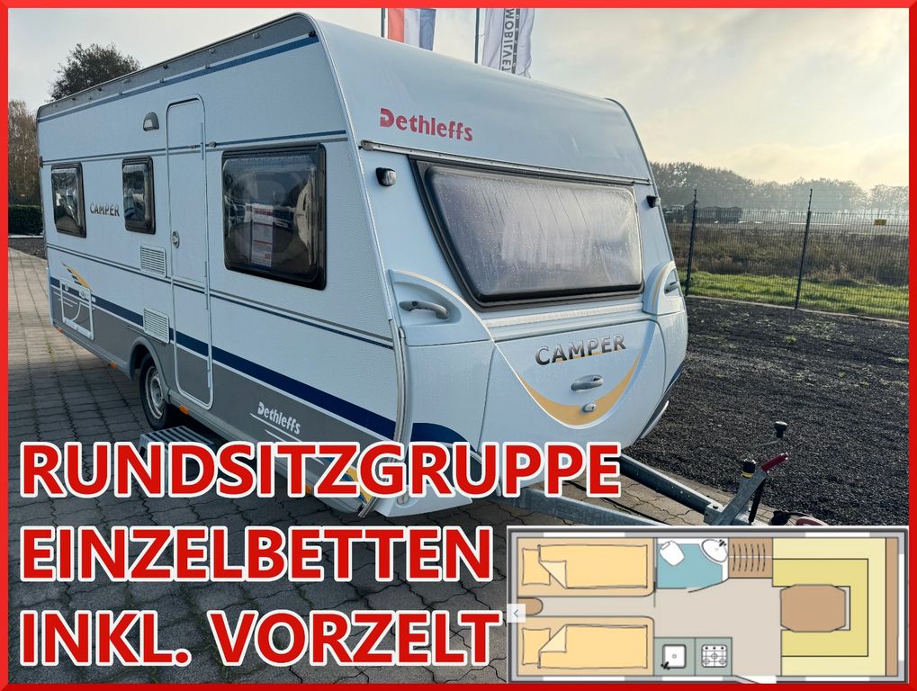 Dethleffs, Camper 510 * RUNDSITZGRUPPE / EINZELBETTEN *