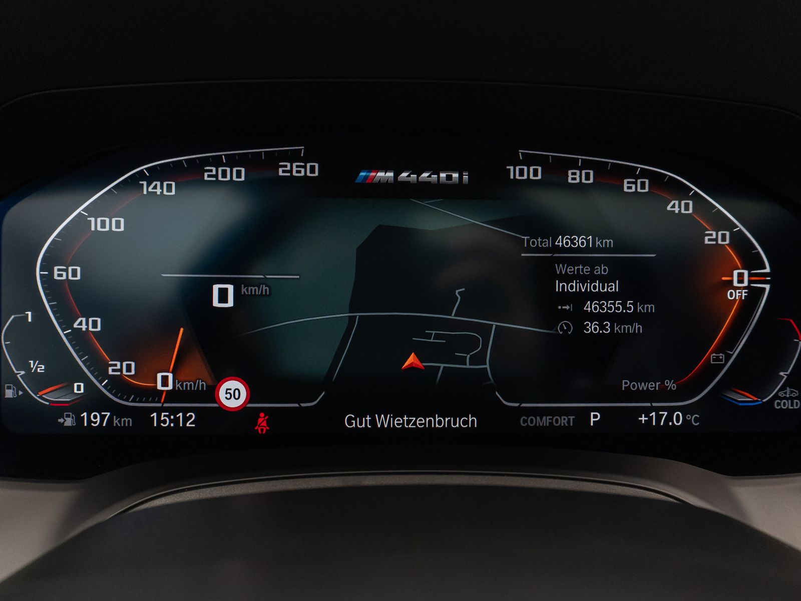 Fahrzeugabbildung BMW M440i xD GC Glasdach Kamera Laser HUD H/K 19Zoll