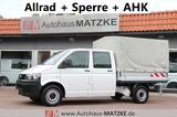 Volkswagen T5 2.0TD Doka 4Motion AHK Klima Differentialspe. - Volkswagen T5: Doka 4motion