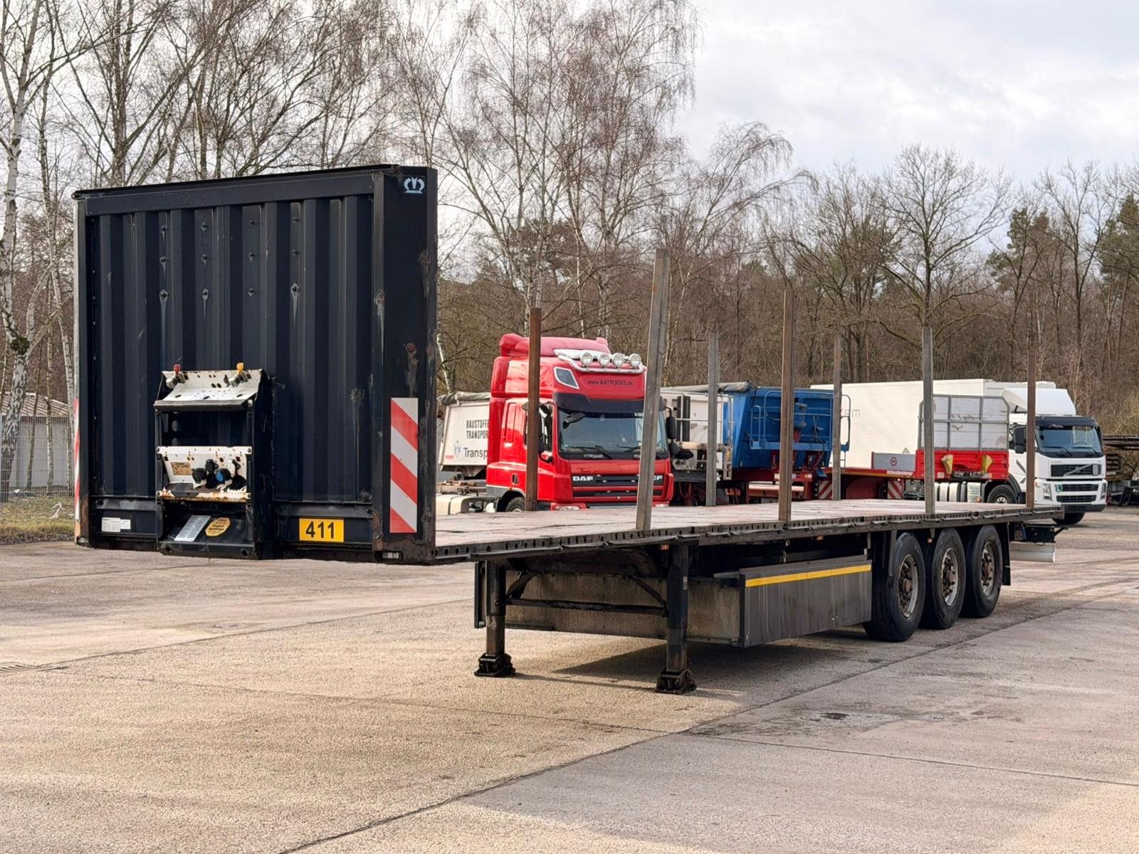 Krone SD RUNGEN SCHEIBENBREMSEN PALETTENKASTEN