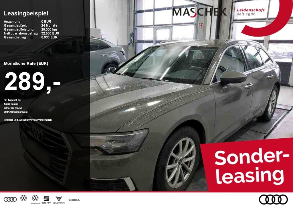 Audi A6 Avant Design 45 TFSI Sonderleasing ohne zzgl