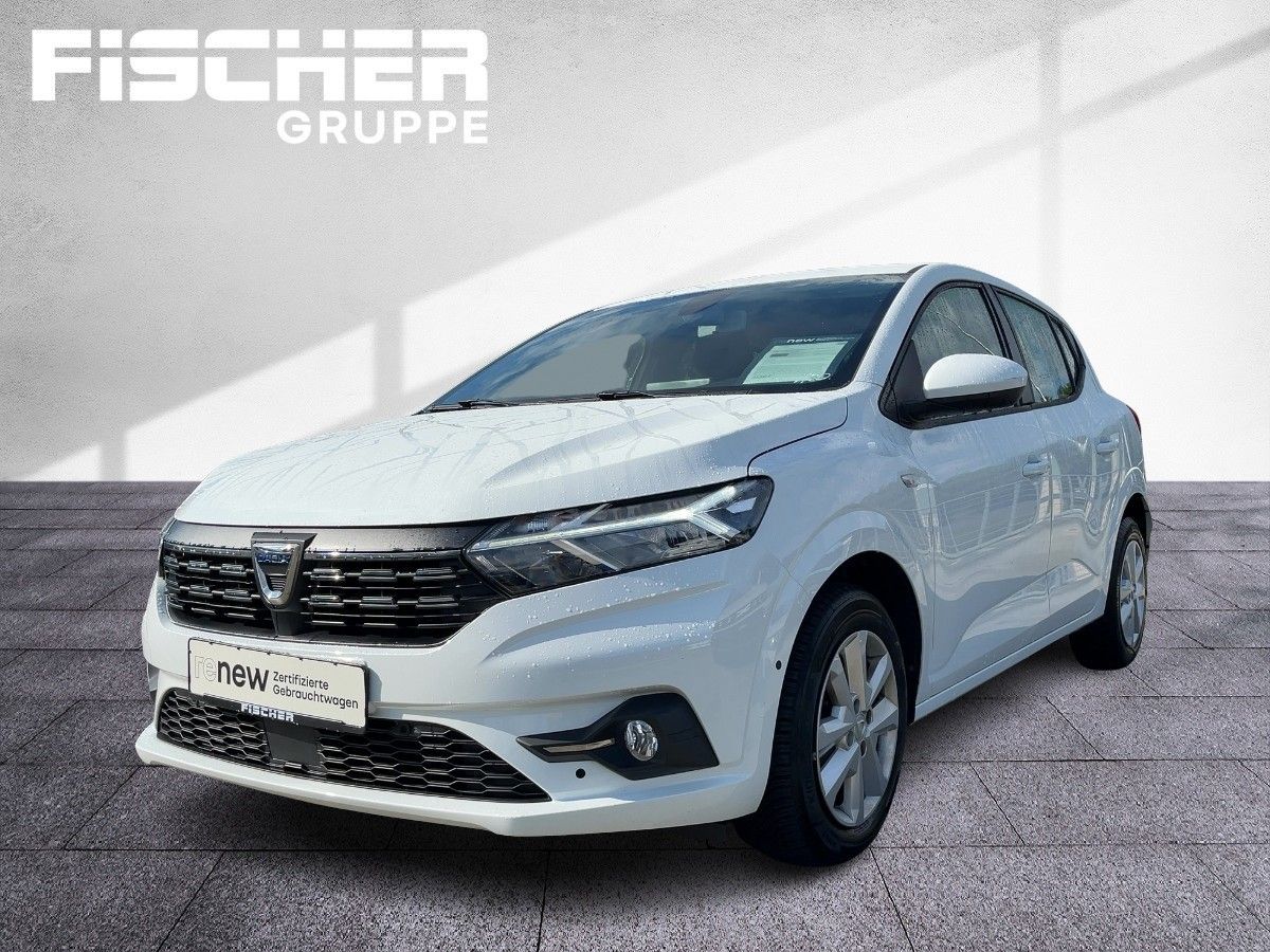 Fahrzeugabbildung Dacia Sandero Comfort TCe 90 (MY2021) ABS Fahrerairbag - mit KI generiert/bearbeitet