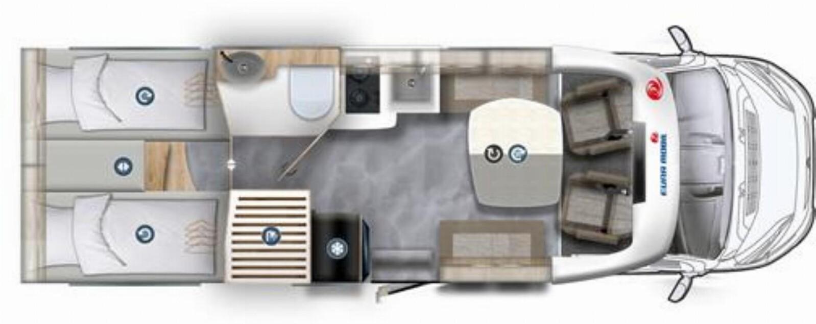 Eura Mobil Profila T PT 720 EF Edition 101