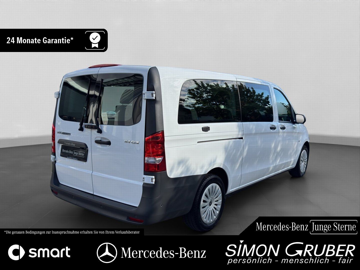 Fahrzeugabbildung Mercedes-Benz Vito 114 Tourer extralang Navi Kamera 8 SSitzer