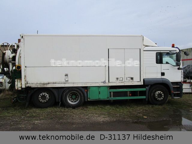 MAN TGA 26.390 6x2 MÜLLER CANALMASTER SAUGWAGEN