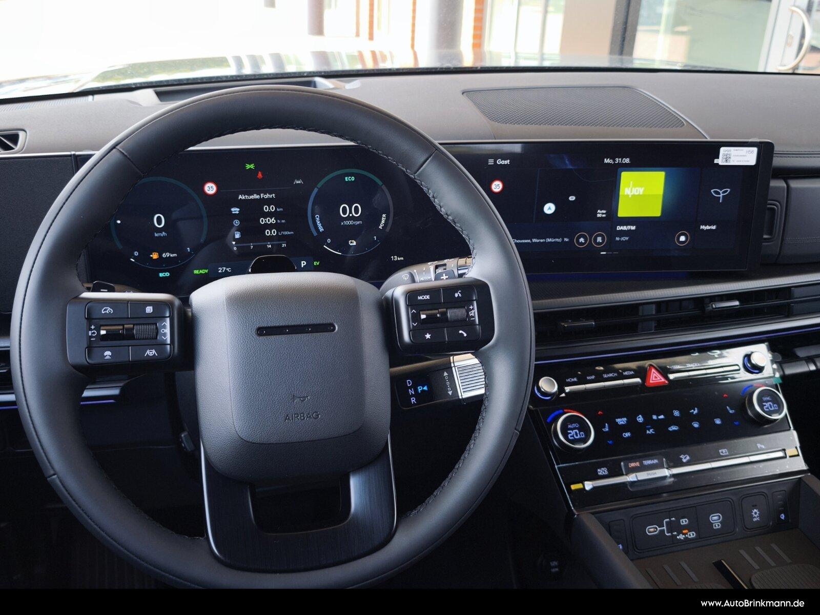 Hyundai Santa Fe 1.6T-GDI Blackline HEV 5-Sitzer Navi