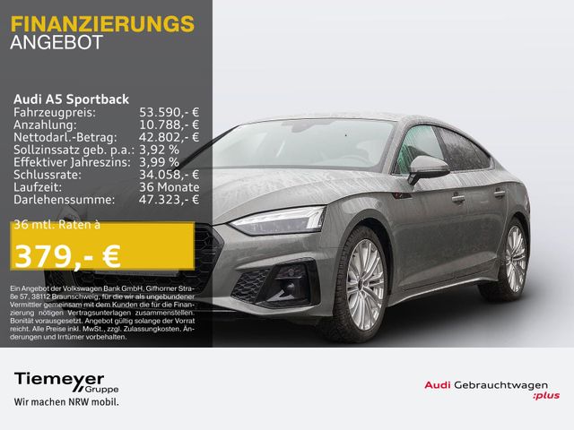 Audi A5 Sportback 45 TFSI Q 2 x S LINE S-SITZE LM20 M