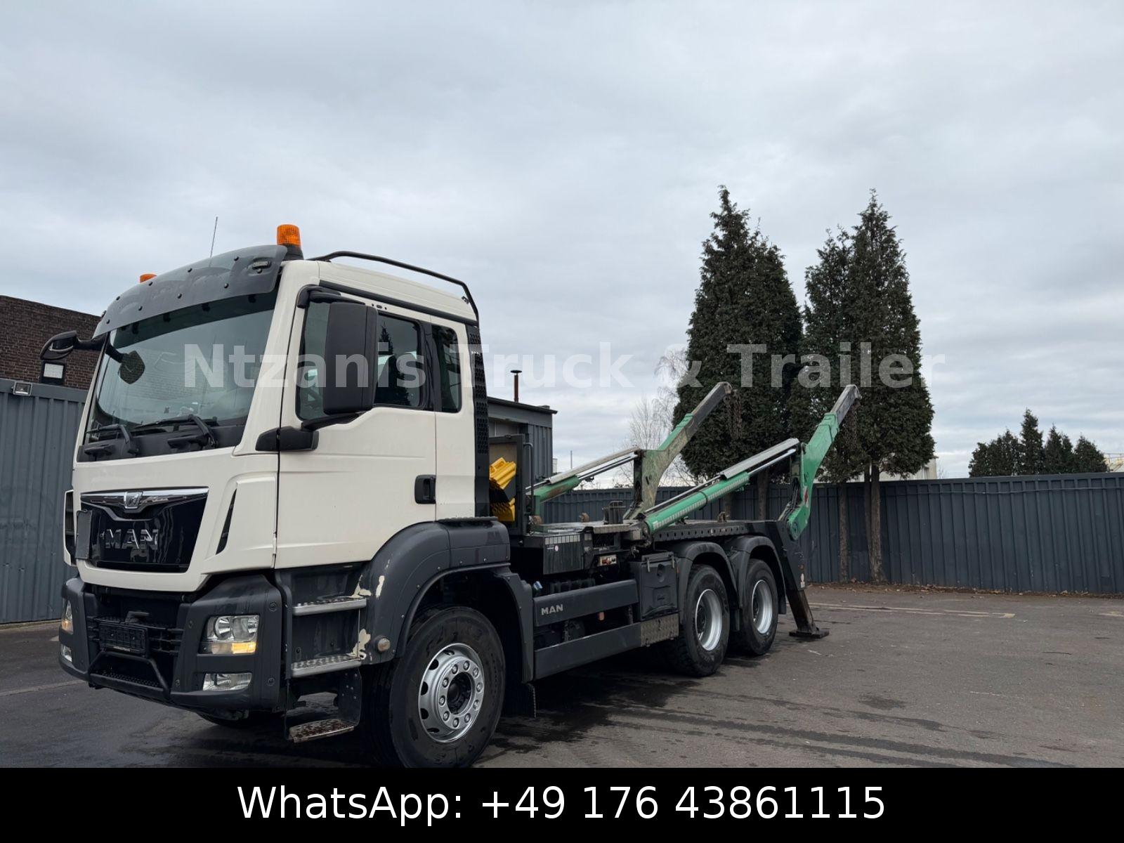 MAN TGS 26.360 6x4 Gergen Funk Blatt/Luft TÜV neu