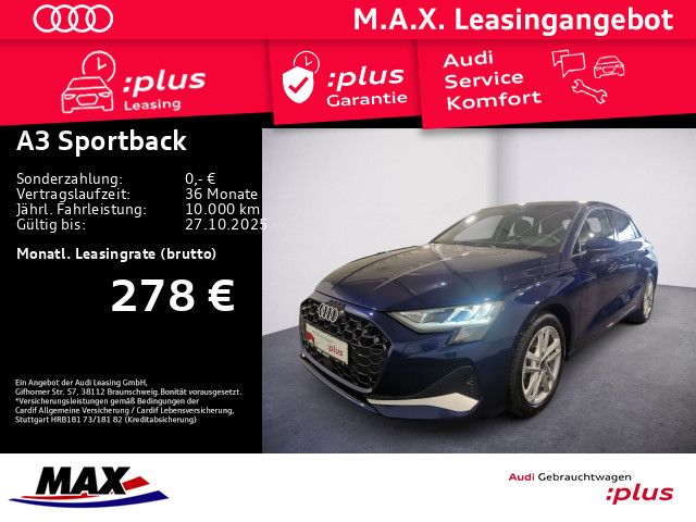 A3 Sportback 35 TDI ADVANCED +LED+SONOS+HUD+RFK+
