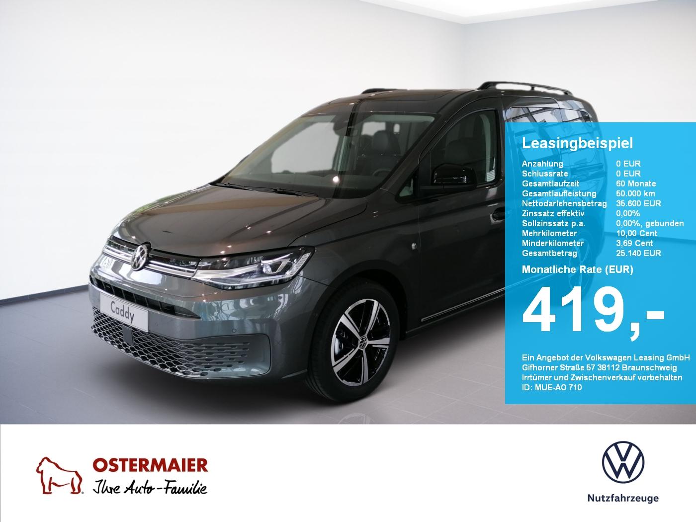 Volkswagen Caddy LIFE 1.5TSI DSG AHK.NAVI.KAMERA.SIITZHG
