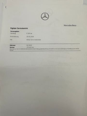 Mercedes-Benz E 300 de Lim. Aut. Avantgarde *LED*LEDER*PANO*
