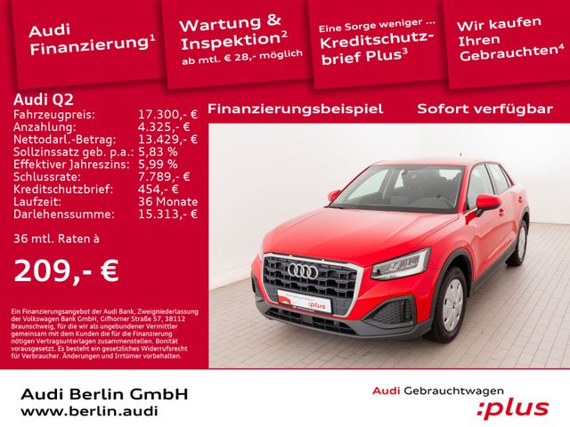 Audi Q2 30 TFSI  6-G. VIRTUAL LED PDC SITZHZG NAVI