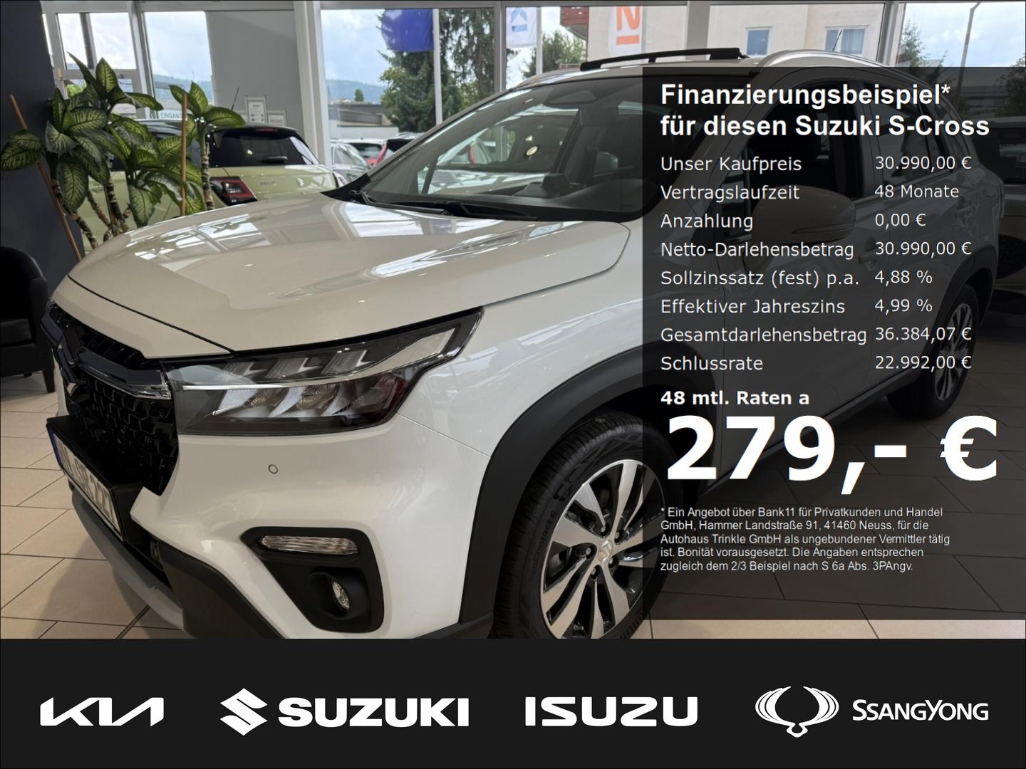 Suzuki S-Cross Comfort+ ALLGRIP 1.5 AGS Dualjet Hybrid 