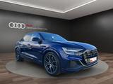 Audi Q8 50 TDI qu. tiptr. S LINE+AIR+AHZV+STHZG+HD - blaue Audi Q8
