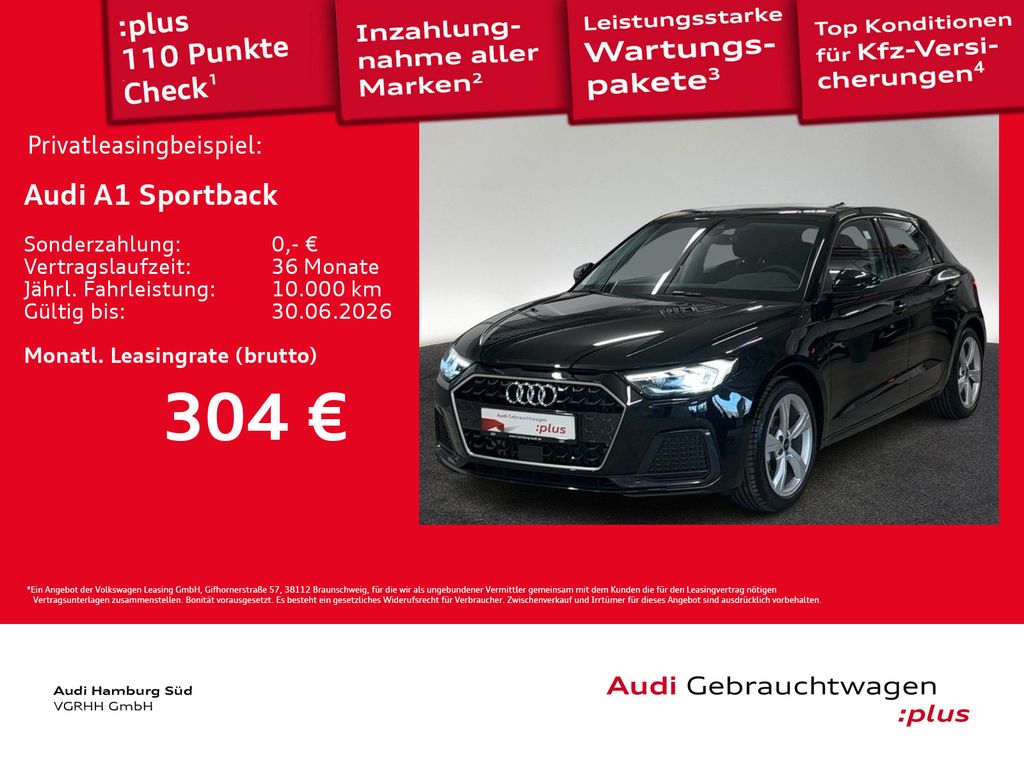 A1 Sportback 25 TFSI advanced S tronic LED/ACC