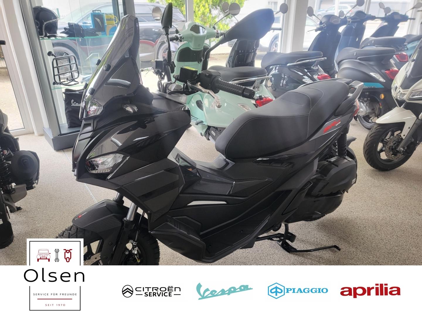 Aprilia SR GT 125 ABS E5+ Aprilia Black & Glossy White a