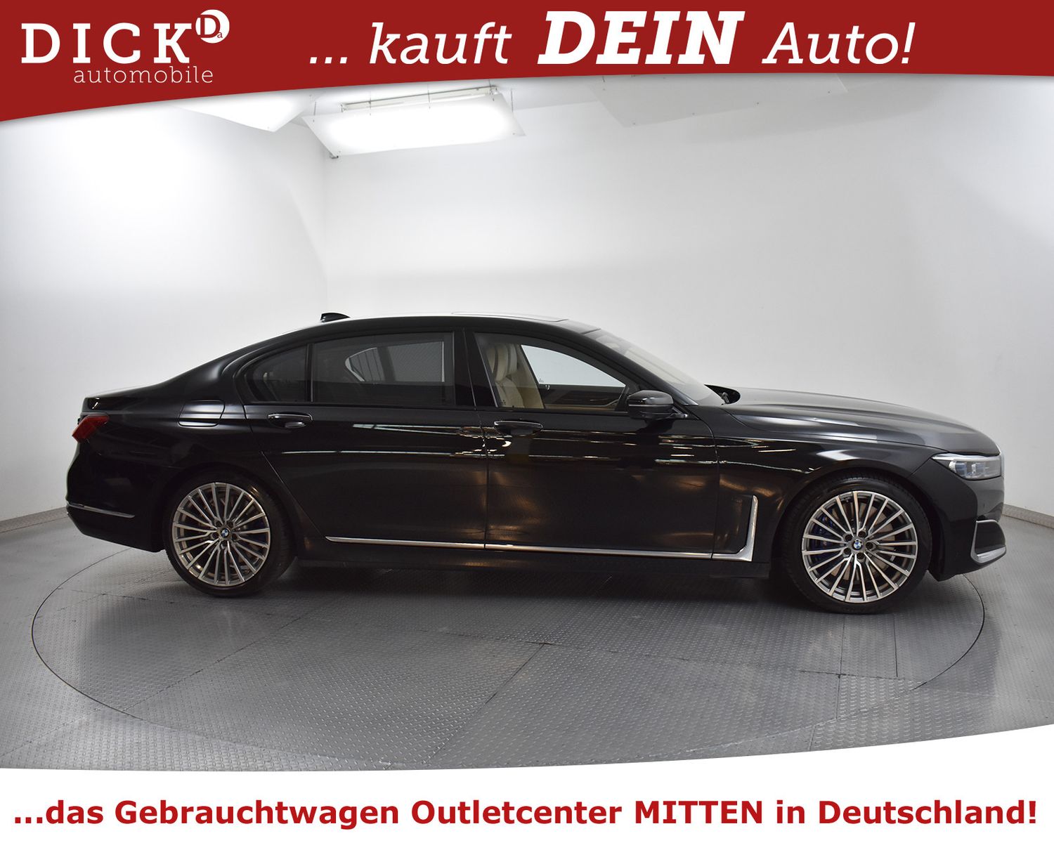 BMW 740d xD Lang SHADO+MEMO+LASER+STHZ+HEAD+360+VOLL - Image 2