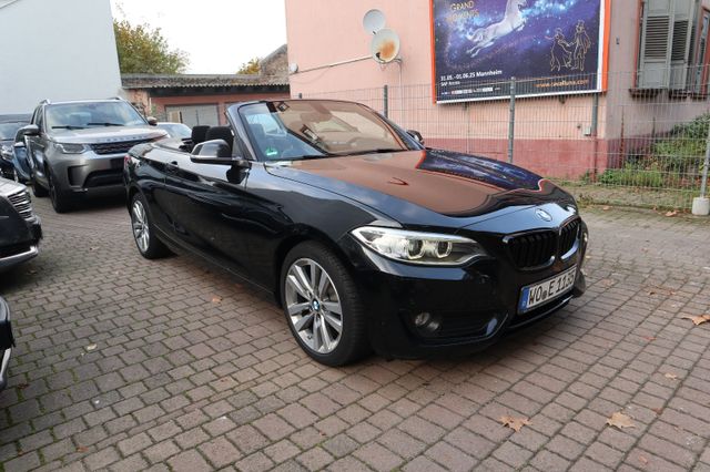 BMW 218d Cabrio /Keyless Go/ HiFi/Navi/Lenkrad-Heiz.