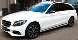 Mercedes-Benz C 220 d Avantgarde Aut.* LEDER* NAVI*LED Night-P - mit Diesel-Antrieb: Weiß, Ambiente-Beleuchtung, Kombi, mit Klimaautomatik