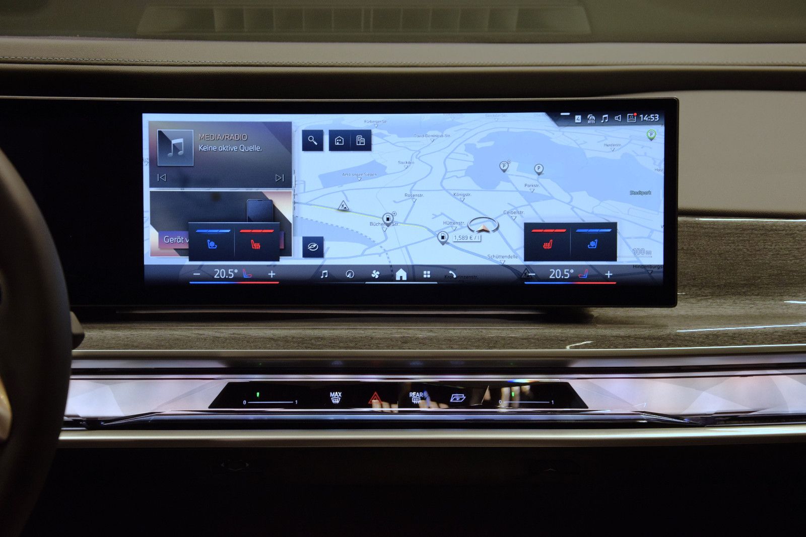 Fahrzeugabbildung BMW 740 d xDrive Kristall Panorama TV Bowers & Wilki
