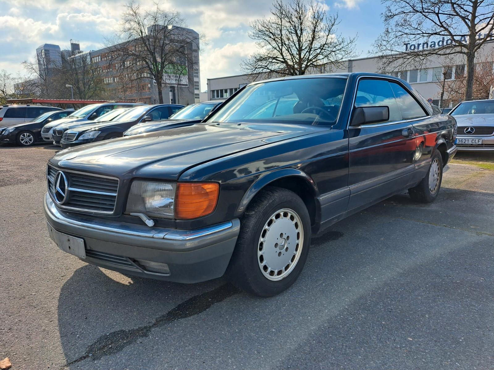 Mercedes-Benz 500sec Facelift Deutsches Fahrzeug Leder Webasto