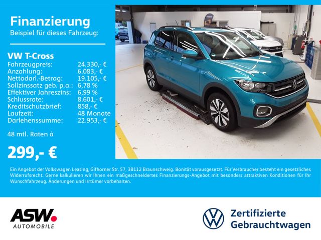 Volkswagen T-Cross Life Move 1,0 TSI DSG NAVI AHK ACC SHZ