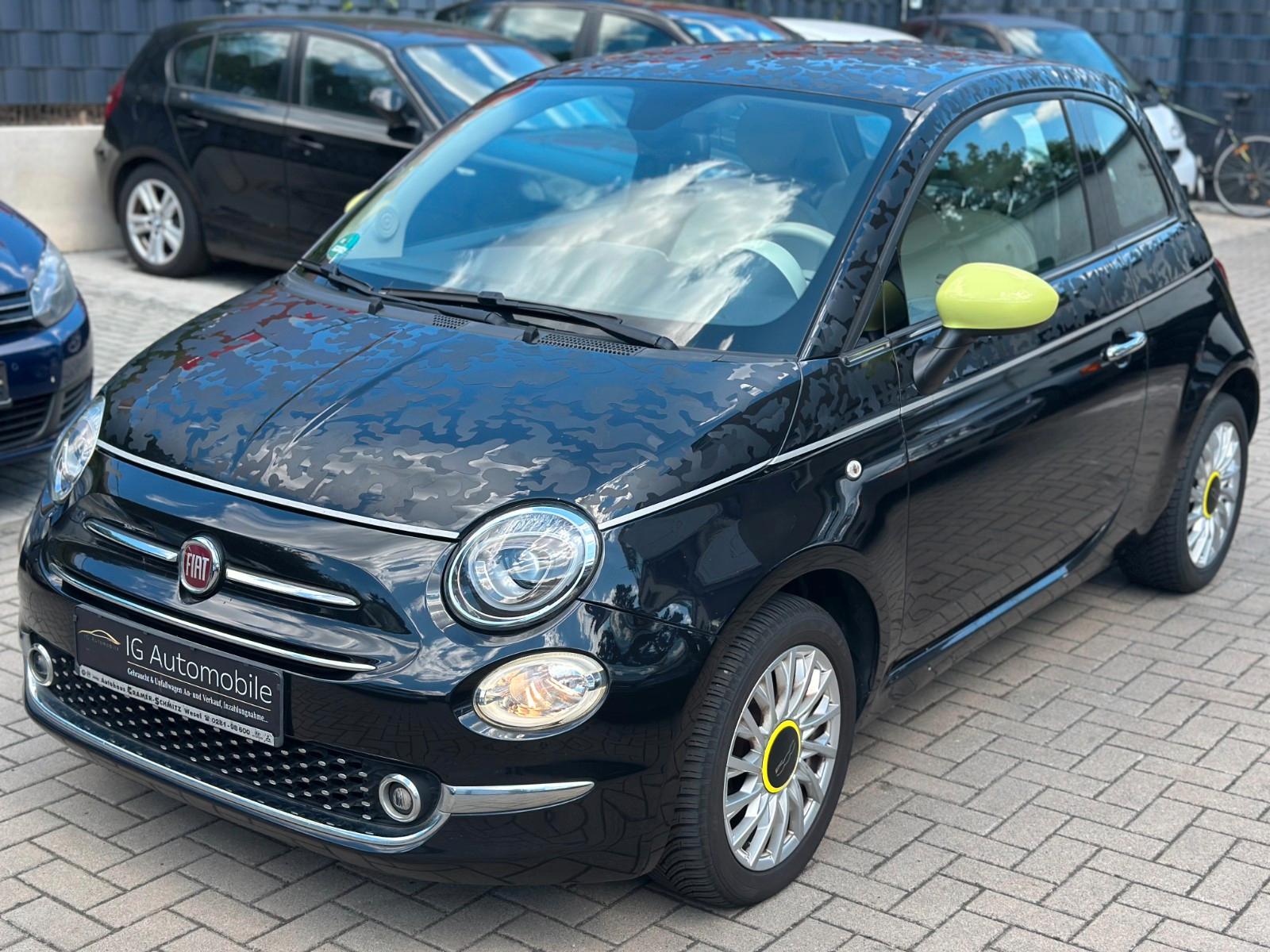 Fiat 500 Lounge Camouflage Edition *Klimaaut*TÜV*Temp