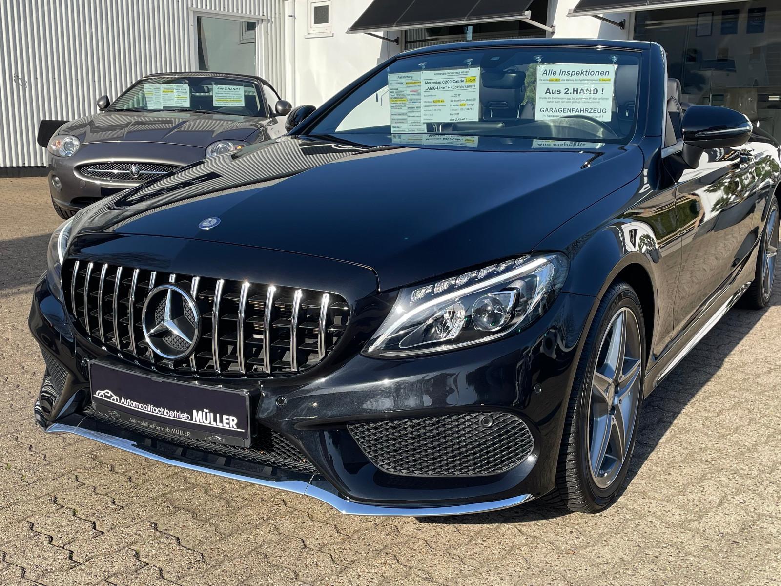 Mercedes-Benz C 200 Cabrio Aut"AMG Line"+LED HighP+KAMERA+Navi