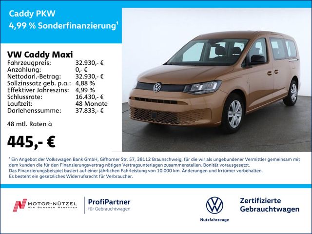 Volkswagen Caddy Maxi 2.0 TDI DSG SHZ+PDC+GRA+MFL+DAB+7-SI