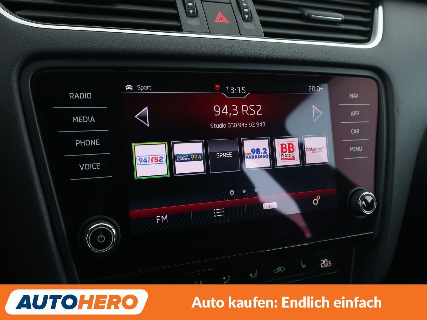 Skoda Octavia 2.0 TSI RS 245 Aut.*NAVI*TEMPO*PDC*AHK*