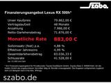 Lexus RX 500h F-Sport+ Interieur-Paket, Panoramadach,  - Lexus RX-Serie Gebrauchtwagen
