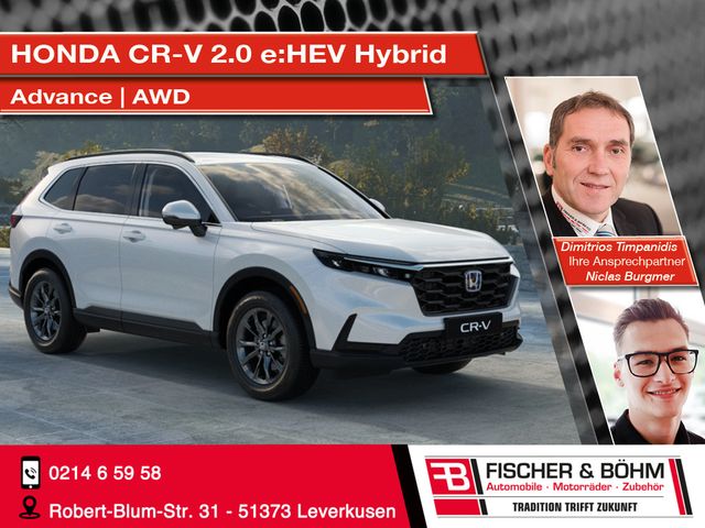 Honda CR-V 2.0 e:HEV Hybrind Advance - AWD