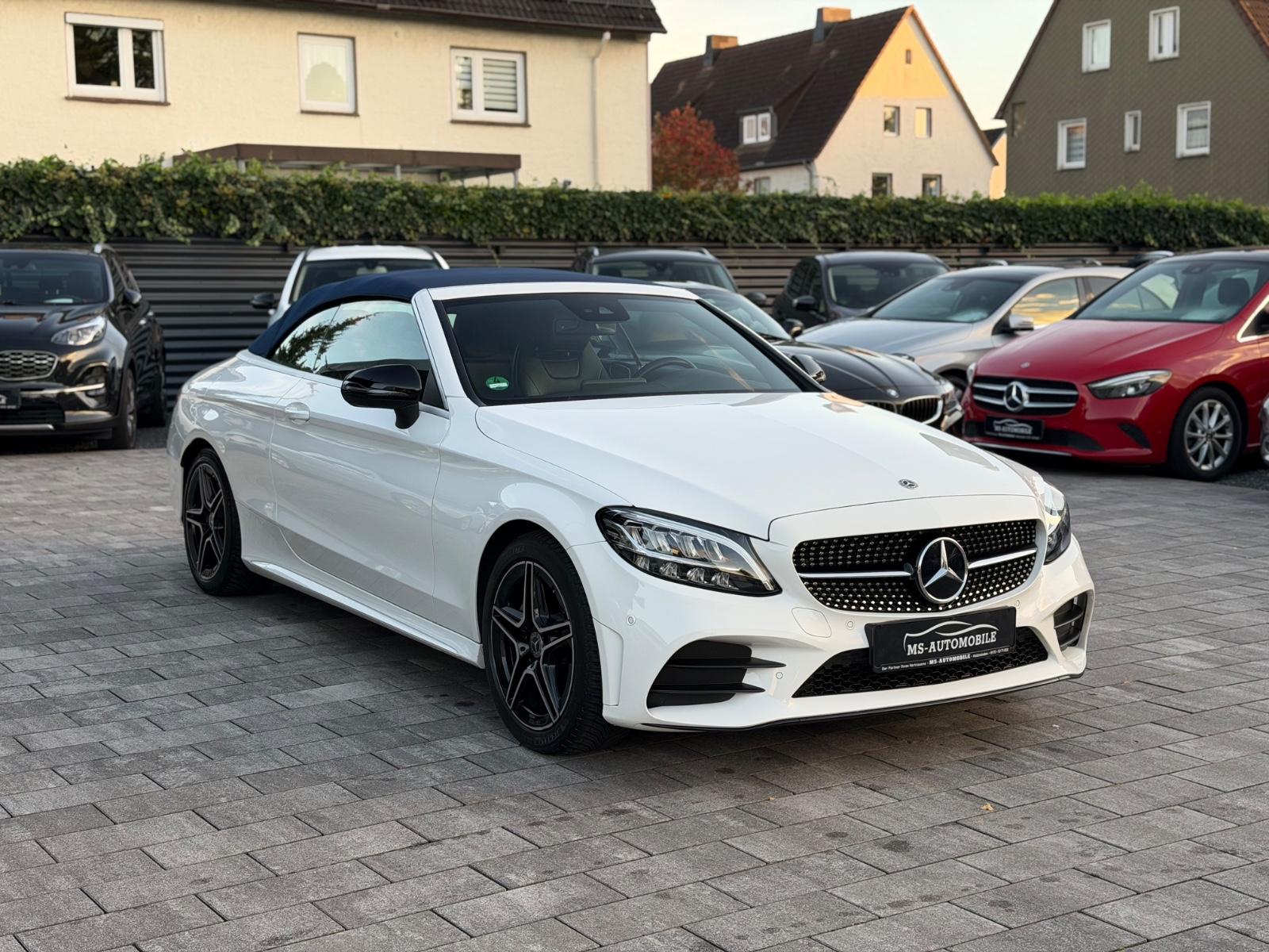 Mercedes-Benz C 200 Cabrio-AMG Line-LED-Airscarf-MOPF