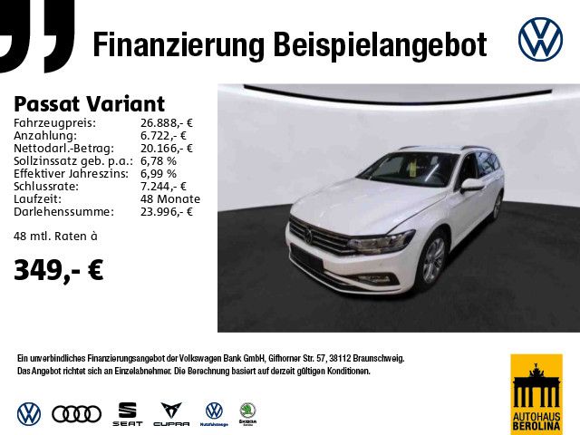 Volkswagen Passat Variant 2.0 TSI Business DSG *NAV*R-CAM*