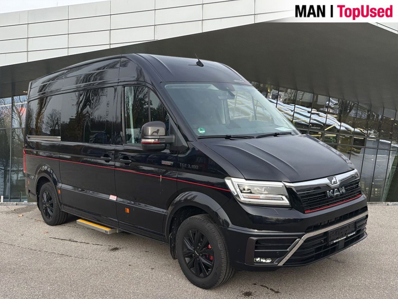 MAN TGE 3.180 4X2F "AKTIONSPREIS" VIP-Kombi,Schiebe imagem 3
