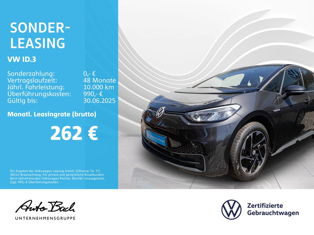 Volkswagen ID.3 Pro Performance Automatik, Navi, App-Connec
