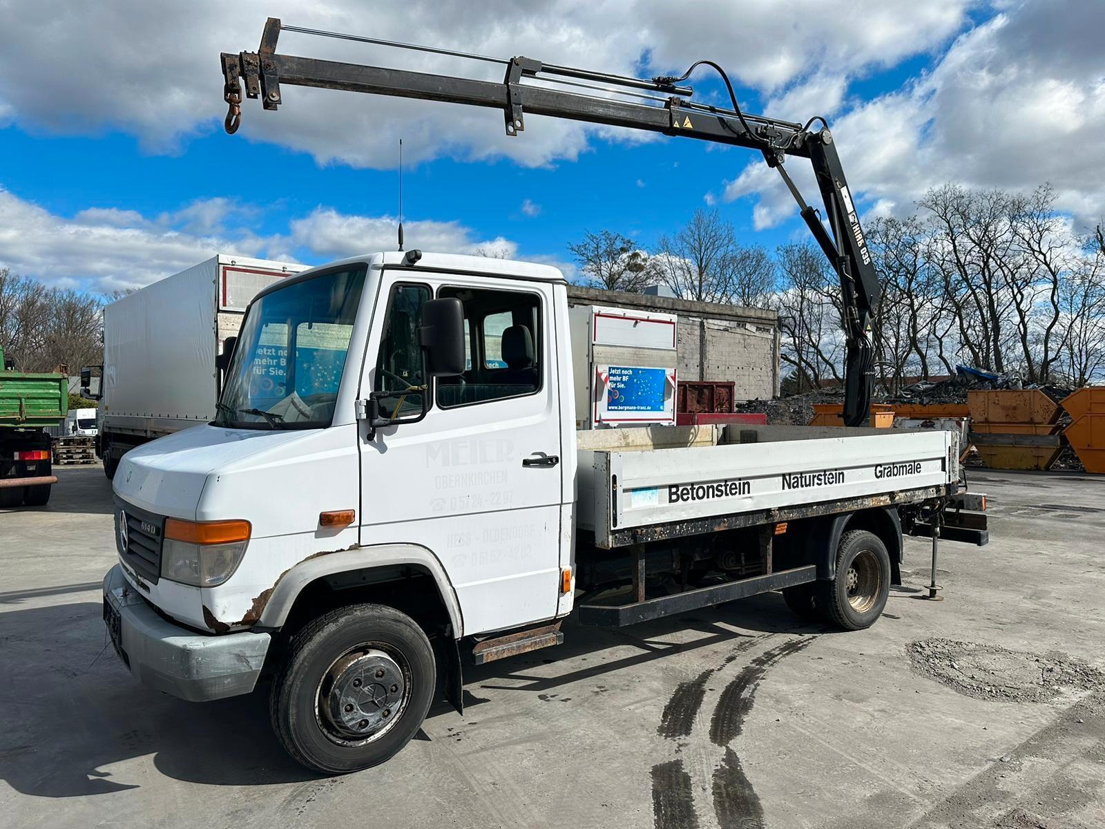 Mercedes-Benz Vario 614D / HIAB Kran 035