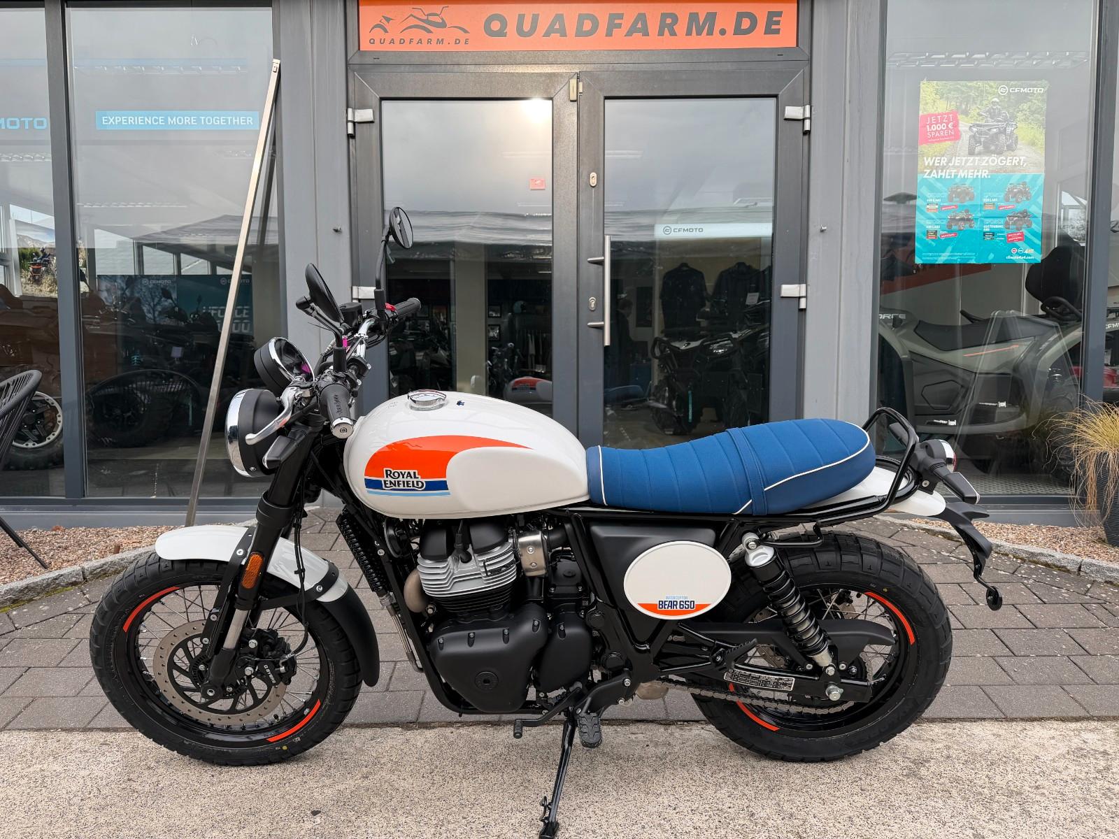 Royal Enfield Bear 650 Broadwalk White