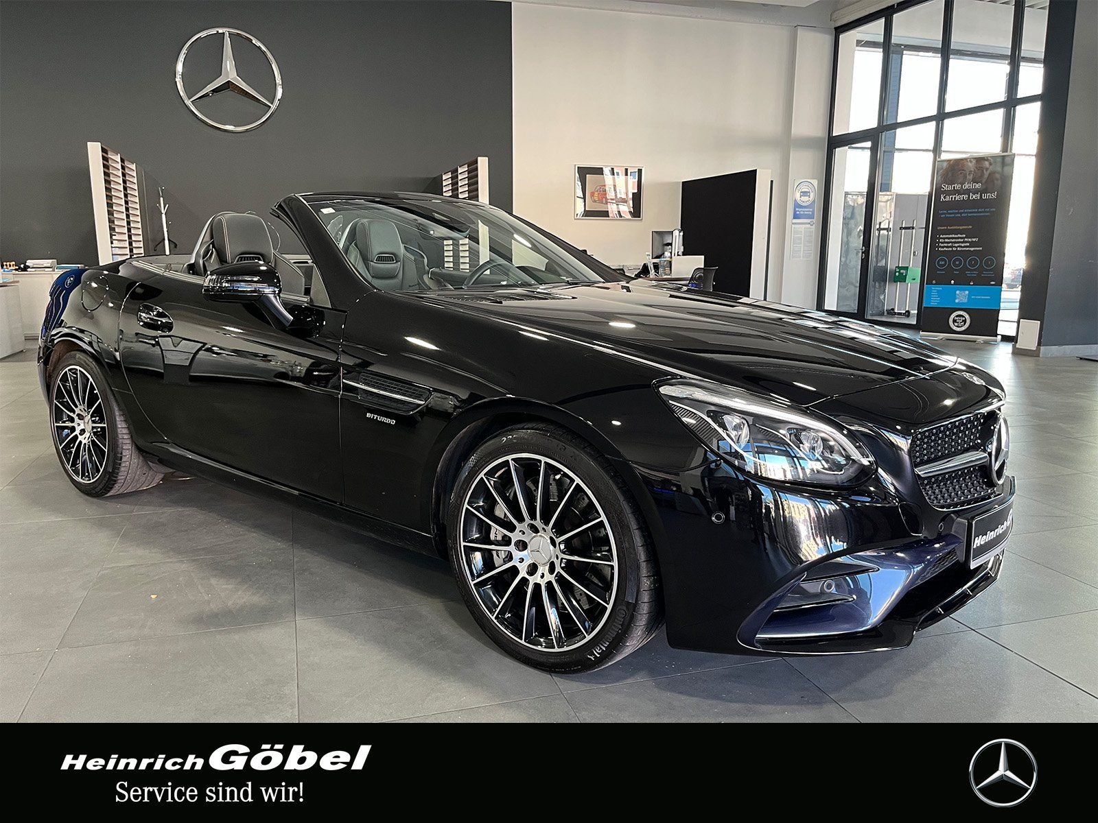 Fahrzeugabbildung Mercedes-Benz SLC 43 AMG 1.HD+NIGHT-P.+CARBON+ILS+H&K+CARPLAY