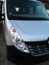 Renault Master Pritsche 7 Sitzer  - silberne Renault Master