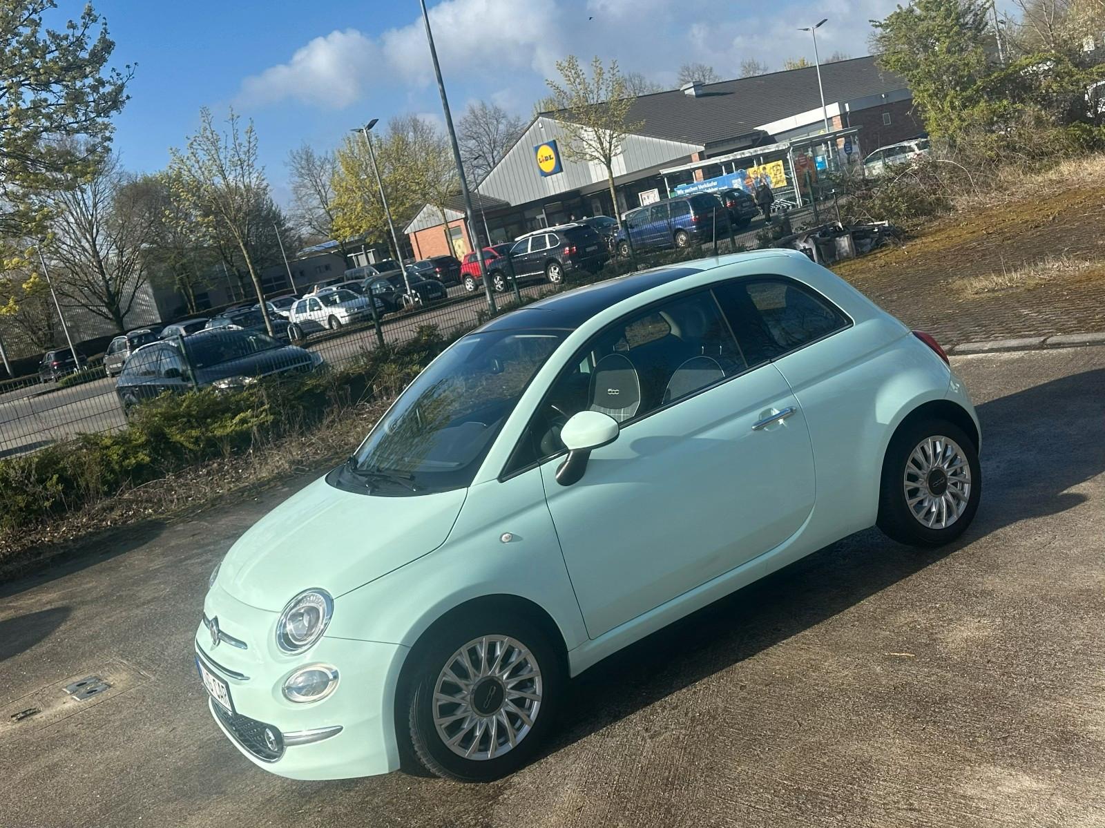Fiat 500 Lounge*Panaroma Dach*USB*ALU*KLIMA*45000 KM*