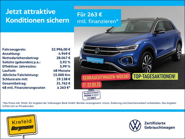 Volkswagen T-Roc 1.5 TSI Style PANO LED STANDHZ ACC NAVI