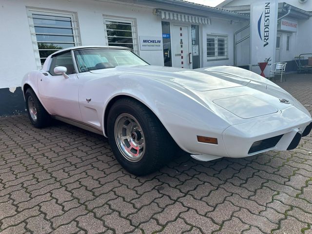 Corvette C3 Targadach /Oldtimerkennzeichen/Leder rot