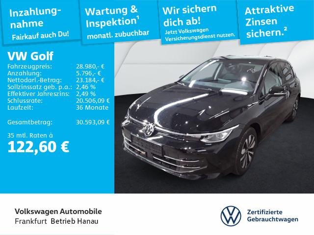 Volkswagen Golf VIII 2.0 TDI DSG Goal DAB+ LEDPlus Navi Fro