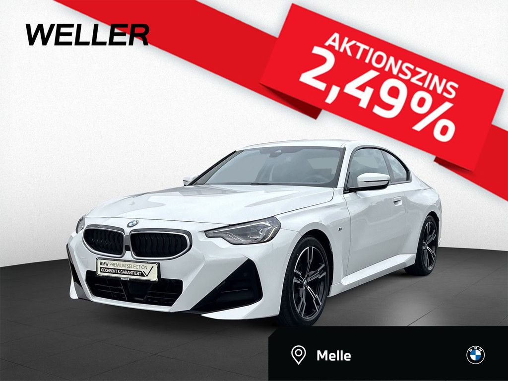 BMW 220i Coupe 449,-/0Anz M SPORT ALED SHZ HIFI 18"