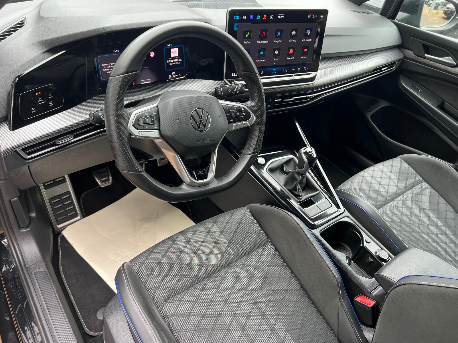Volkswagen Golf VIII Lim 1.5 TSI R-Line-LED-KAM-NAVI-GARANT, миниатюра 12