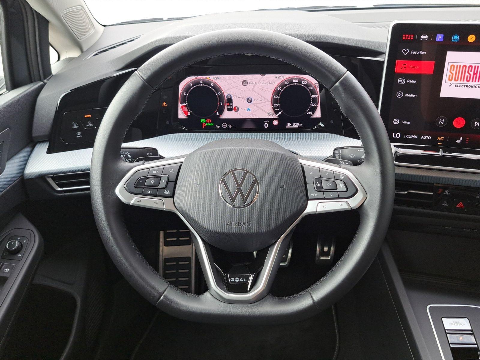 Volkswagen Golf 1.5 eTSI Goal IQ.LIGHT*AHK*ACC*RFK*Digital, миниатюра 8