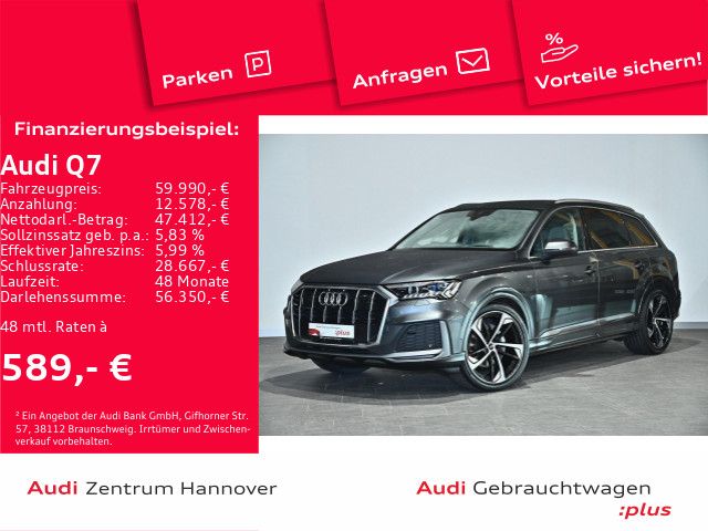 Audi Q7 S line 50 TDI quattro HuD Pano HD Matrix Stan