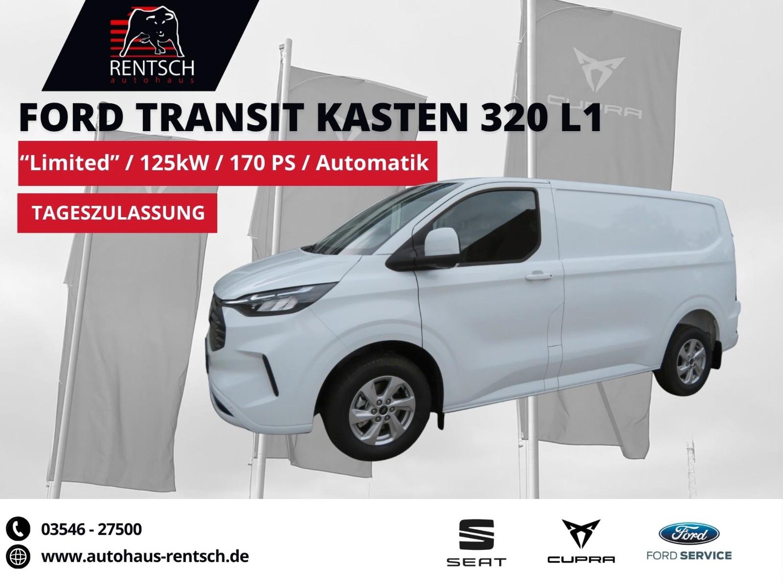Ford Transit Kasten 320 L1 Limited 125kW*DAB*LED*SHZG
